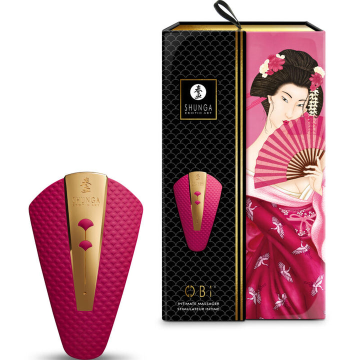 Estimulador Clitoriano Usb Vibração Shunga Obi Fuchsia
