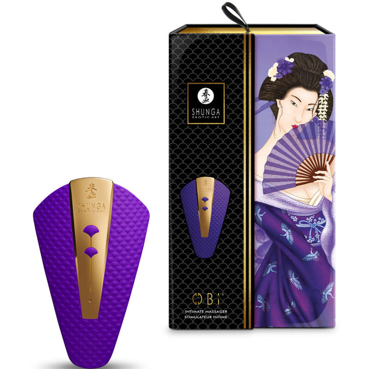 Estimulador Clitoriano Usb Vibração Shunga Obi Roxo
