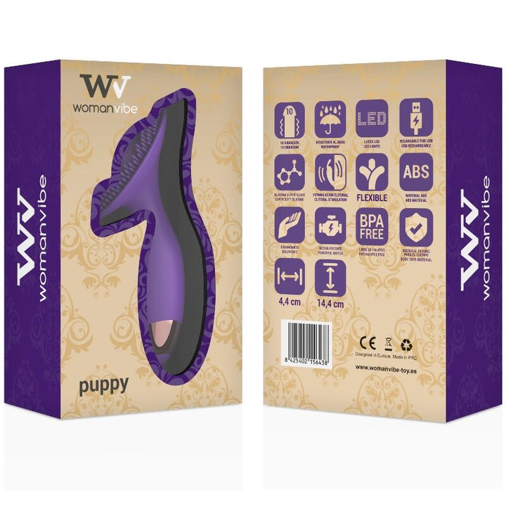 Estimulador Clitoriano Usb Vibração WomanVibe Puppy