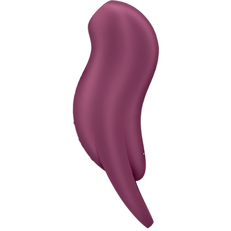 Estimulador Duplo Usb Dedo Sucção e Vibração Satisfyer Pocket Pro 1 Vermelho