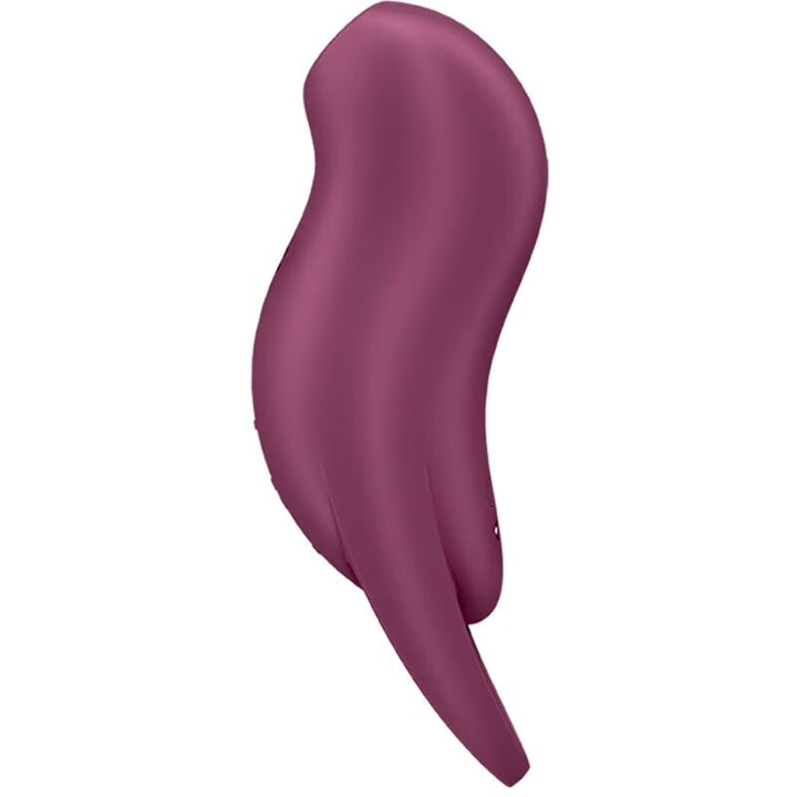 Estimulador Duplo Usb Dedo Sucção e Vibração Satisfyer Pocket Pro 1 Vermelho