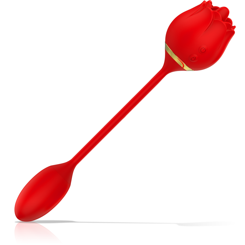 Estimulador Duplo Usb Movimento Língua e Vibração Rosa Mia Viena 2