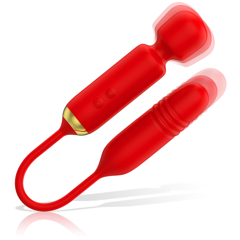 Estimulador Duplo Usb Movimento Telescópico e Vibração Mia Toscana 1