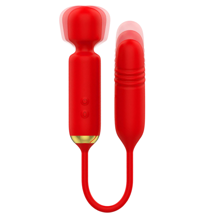 Estimulador Duplo Usb Movimento Telescópico e Vibração Mia Toscana 1