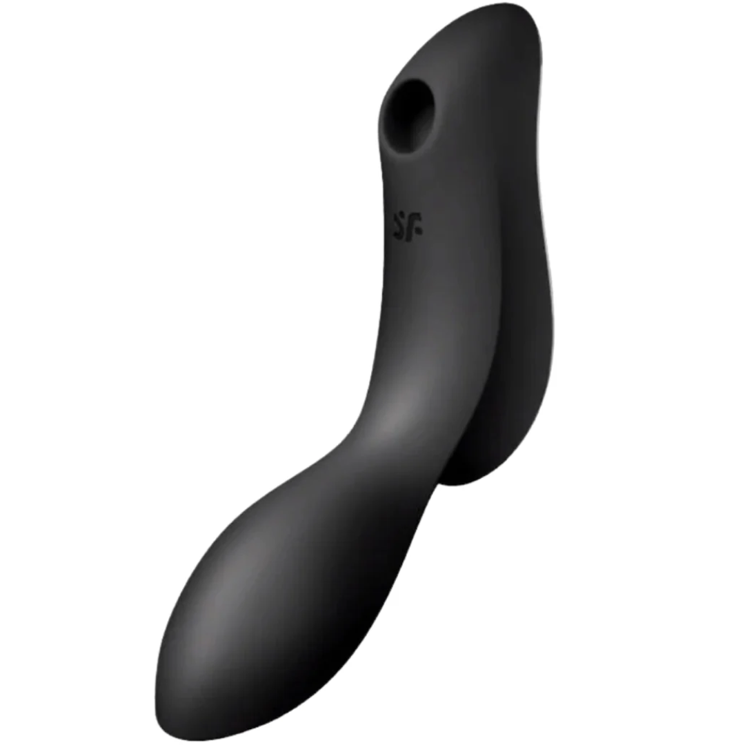 Estimulador Duplo Usb Satisfyer Curvy Trinity 2 Preto
