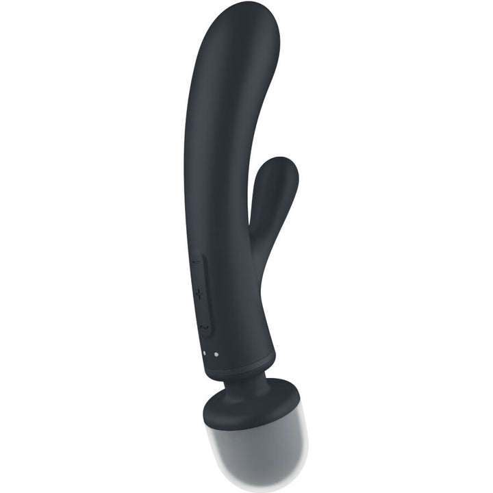 Estimulador Duplo Usb Satisfyer Triple Lover Cinza