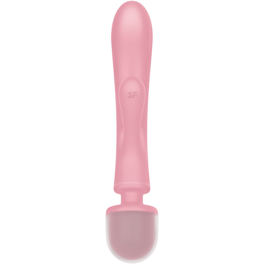 Estimulador Duplo Usb Satisfyer Triple Lover Rosa
