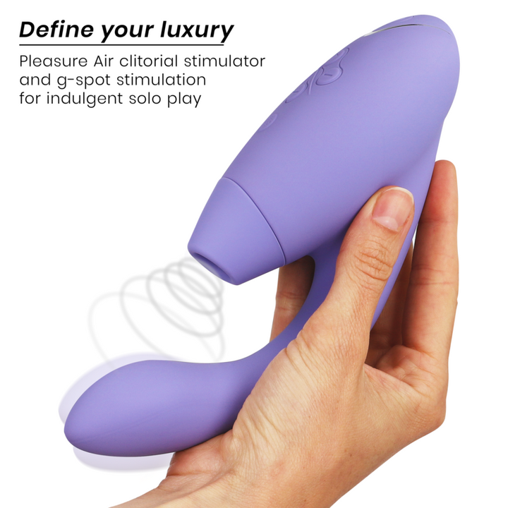 Estimulador Duplo Usb Sucção Womanizer Duo 2 Lilás
