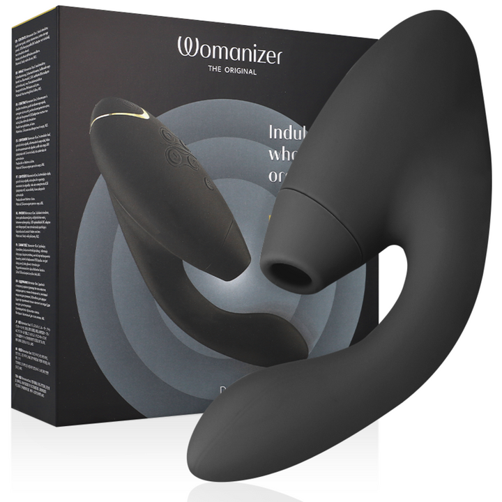 Estimulador Duplo Usb Sucção Womanizer Duo 2 Preto