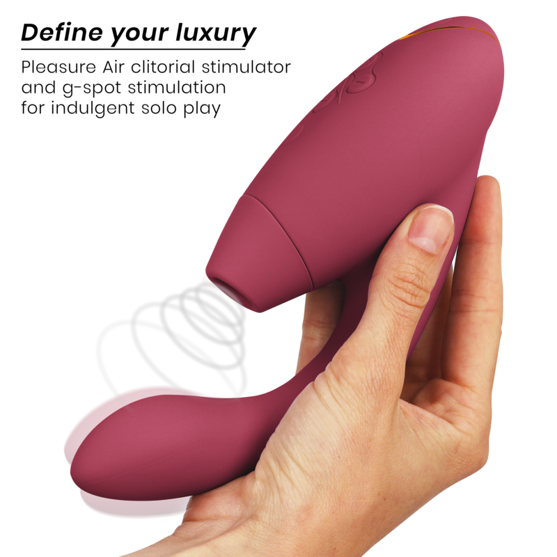 Estimulador Duplo Usb Sucção Womanizer Duo 2 Vermelho