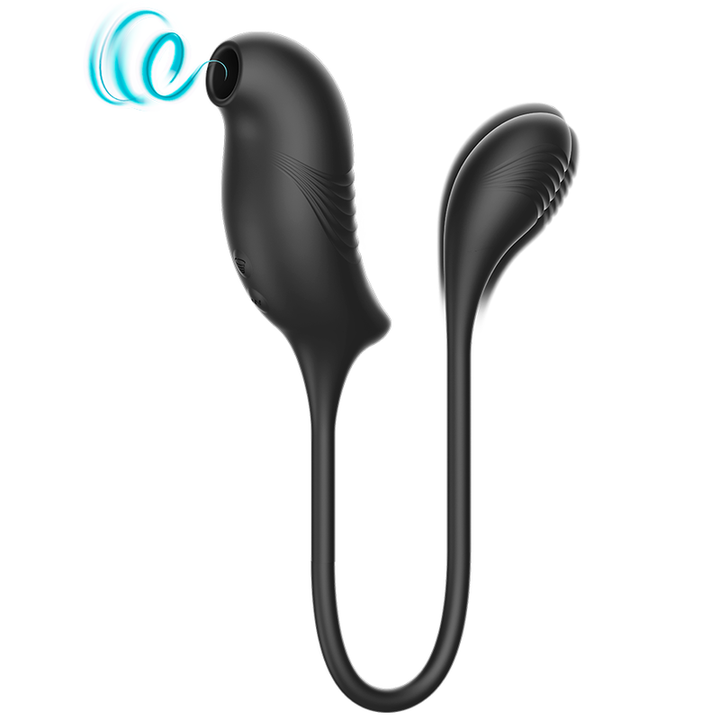 Estimulador Duplo Usb Sucção e Vibração Ibiza Roxy