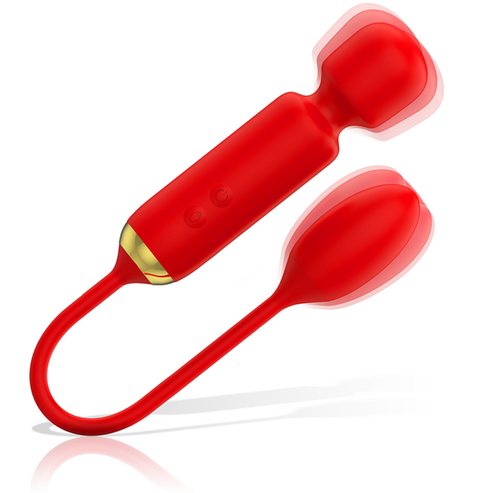 Estimulador Duplo Usb Varinha e Ovo Vibração Mia Toscana 2