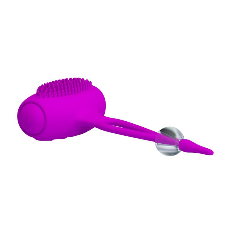 Estimulador Mamilos Pinças e Vibração Pilhas PrettyLove Bancroft
