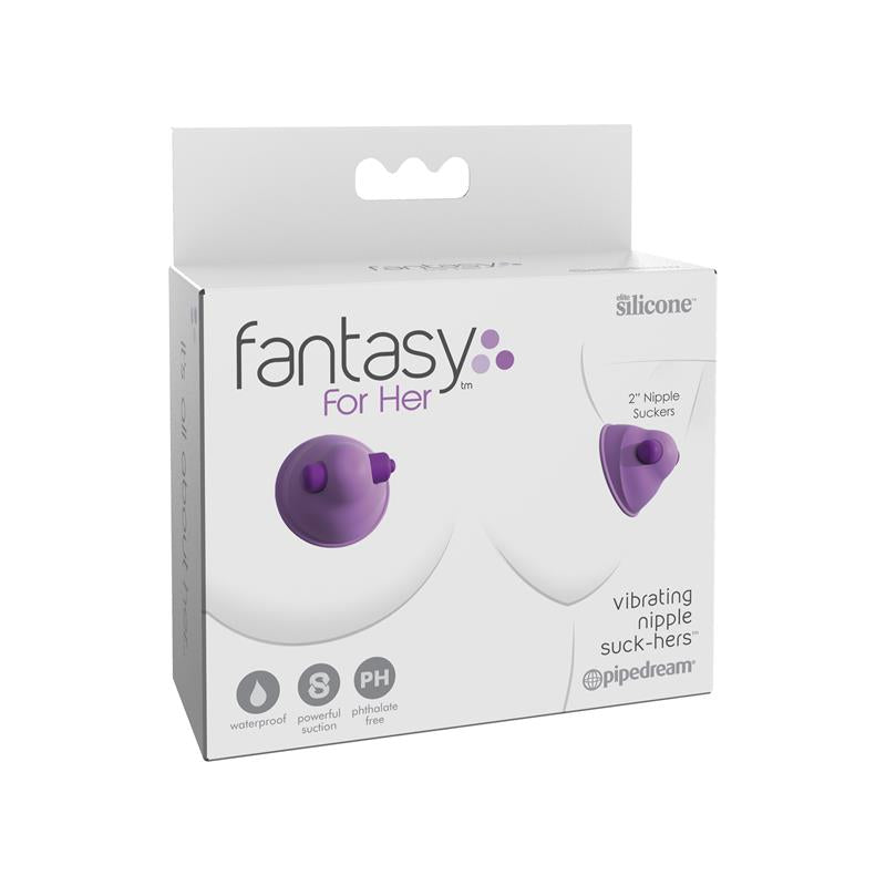 Estimulador Mamilos Sucção Vibração Pilhas Fantasy