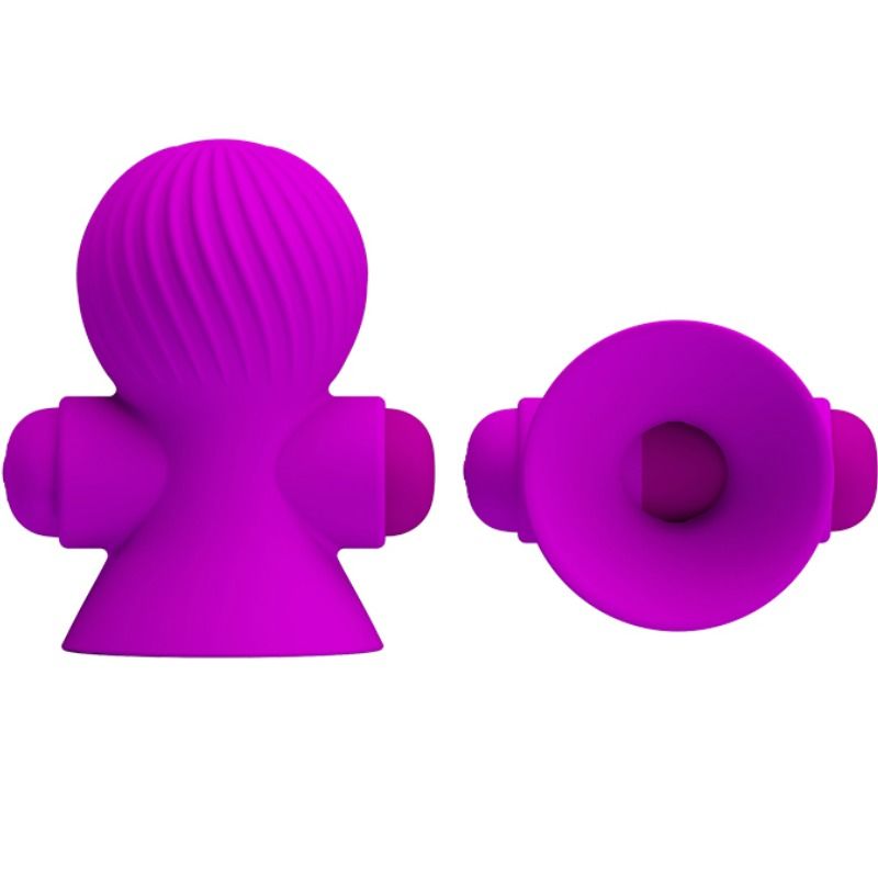 Estimulador Mamilos USB Vibração e Sucção PrettyLove Rosa