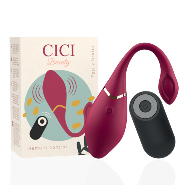 Estimulador Ovo Vibração Usb Cici Beauty Controlo Remoto