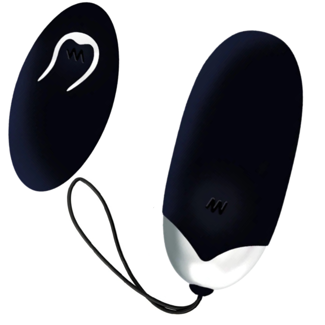 Estimulador Ovo Vibração Usb Intense Flippy 2 Preto Controlo Remoto