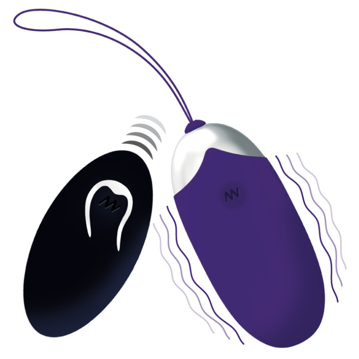 Estimulador Ovo Vibração Usb Intense Flippy 2 Roxo Controlo Remoto