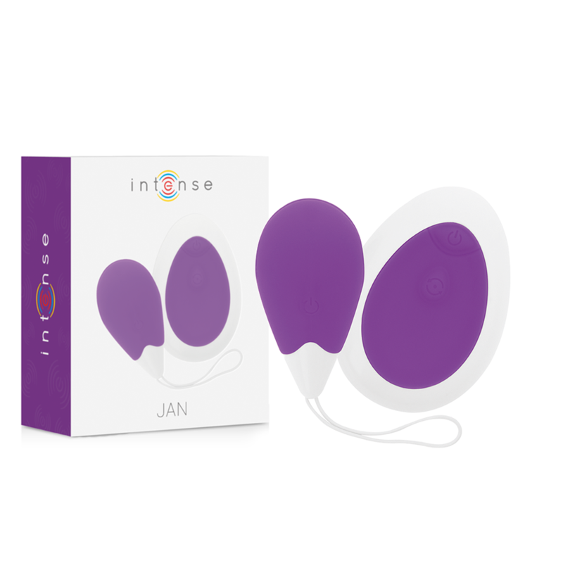 Estimulador Ovo Vibração Usb Intense Jan Roxo Controlo Remoto