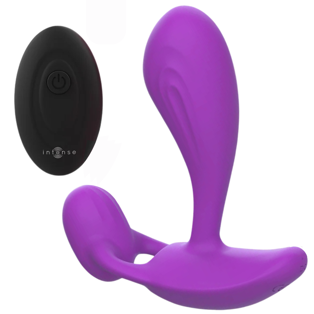 Estimulador Ovo Vibração Usb Intense Shelly Roxo Controlo Remoto