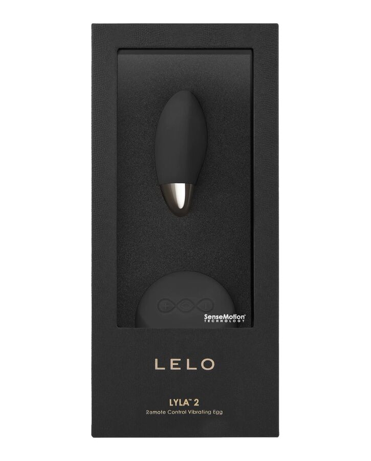 Estimulador Ovo Vibração Usb Lelo Lyla 2 Preto Controlo Remoto