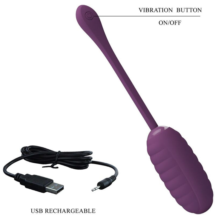 Estimulador Ovo Vibração Usb Pretty Love Casper Controlo Remoto App