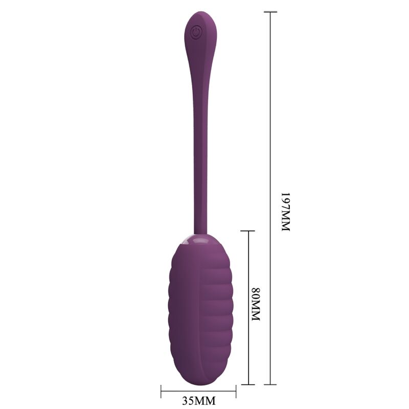 Estimulador Ovo Vibração Usb Pretty Love Casper Controlo Remoto App