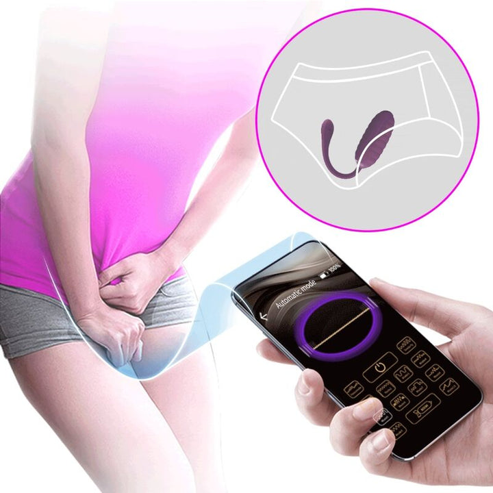 Estimulador Ovo Vibração Usb Pretty Love Casper Controlo Remoto App