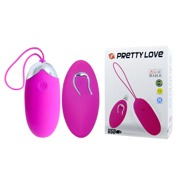 Estimulador Ovo Vibração Usb PrettyLove Berger Controlo Remoto