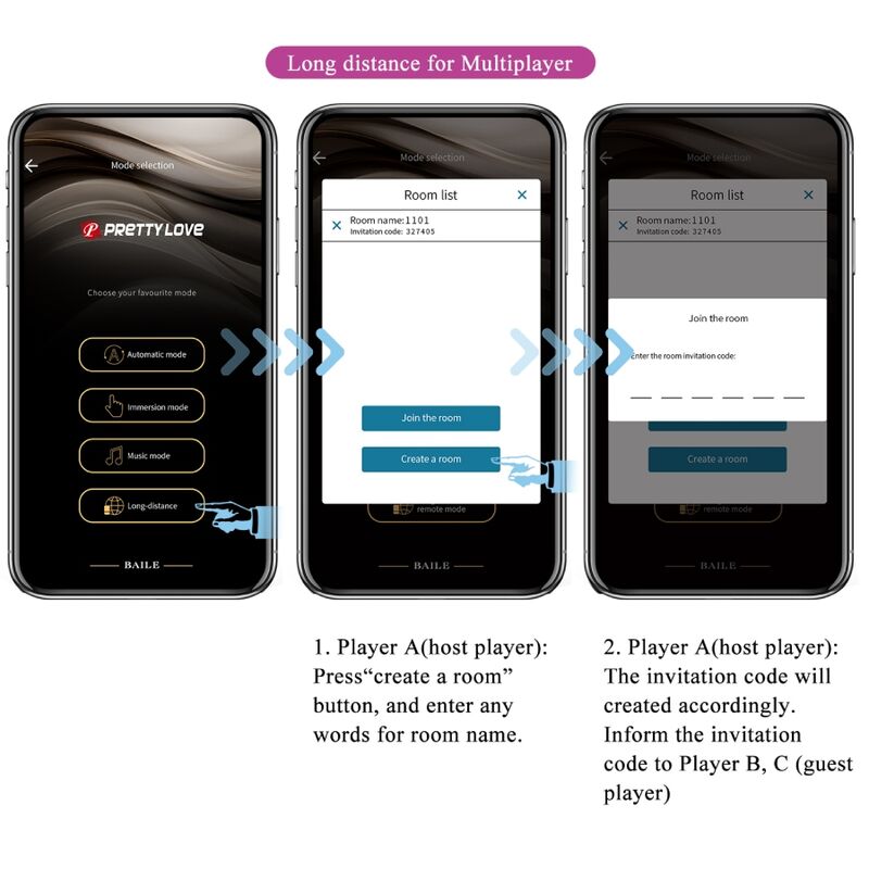 Estimulador Ovo Vibração Usb PrettyLove Jayleen Controlo Remoto App