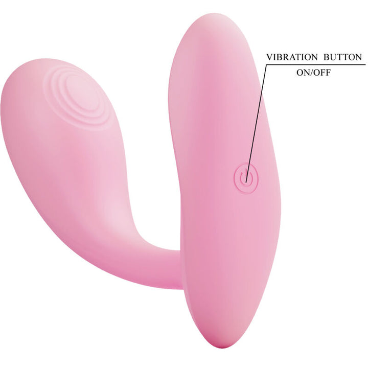 Estimulador Ovo Vibração Usb Prettylove Baird Rosa Controlo Remoto App