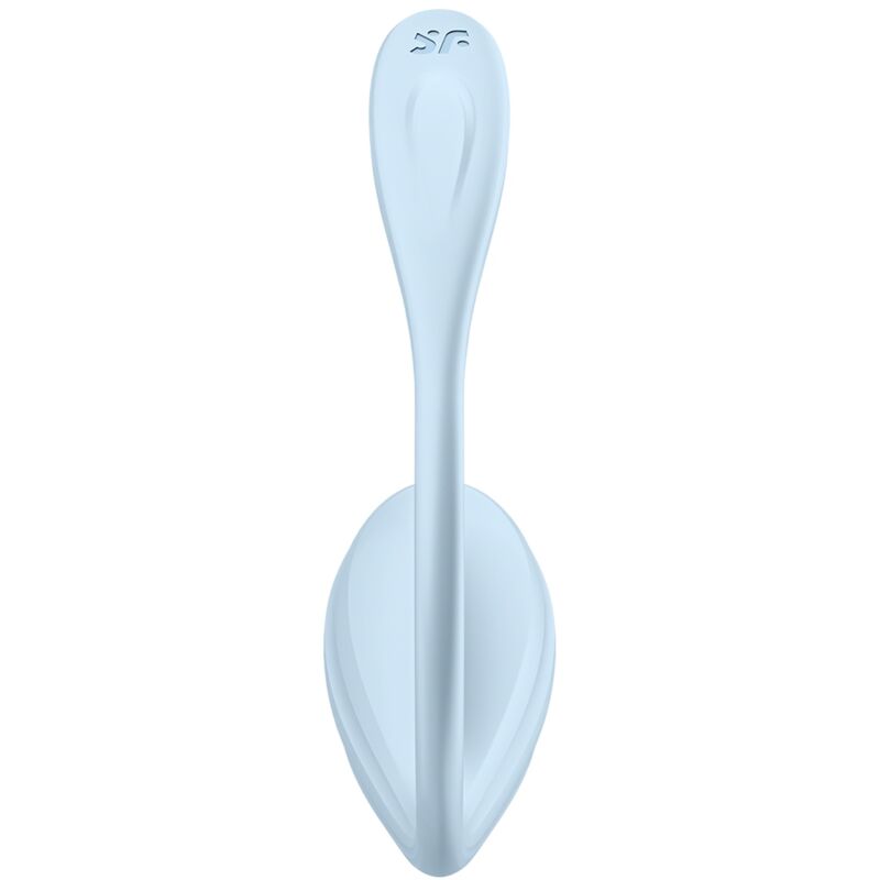 Estimulador Ovo Vibração Usb Satisfyer Smooth Petal Azul Controlo Remoto App