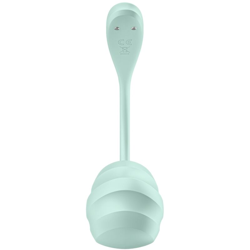 Estimulador Ovo Vibração Usb Satisfyer Smooth Petal Verde Controlo Remoto App