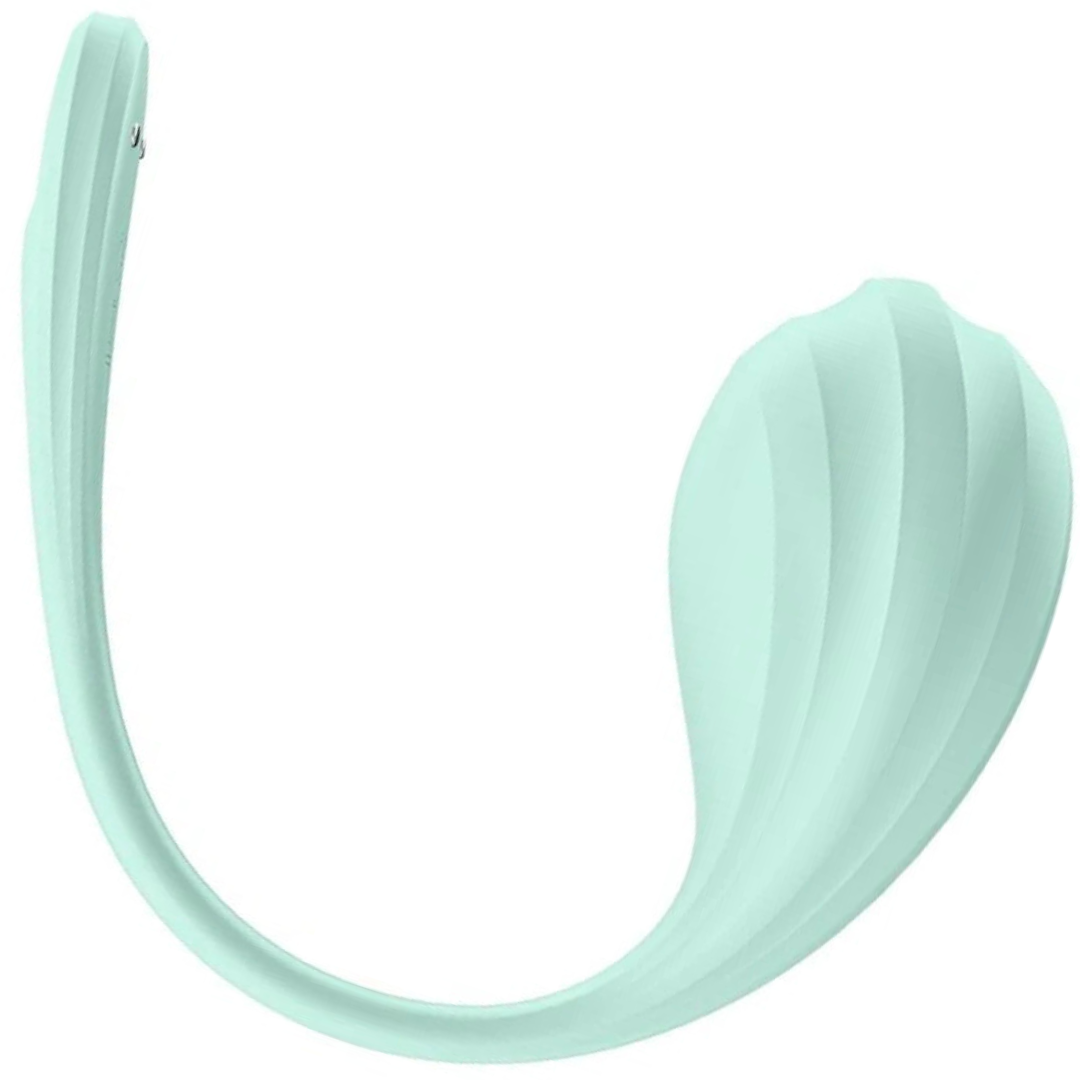 Estimulador Ovo Vibração Usb Satisfyer Smooth Petal Verde Controlo Remoto App