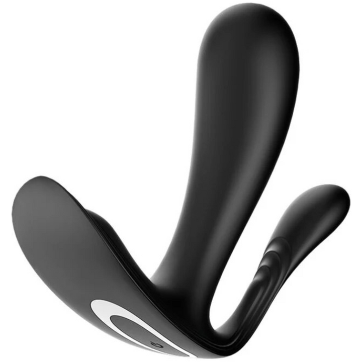 Estimulador Ovo Vibração Usb Satisfyer Top Secret+ Preto Controlo Remoto App