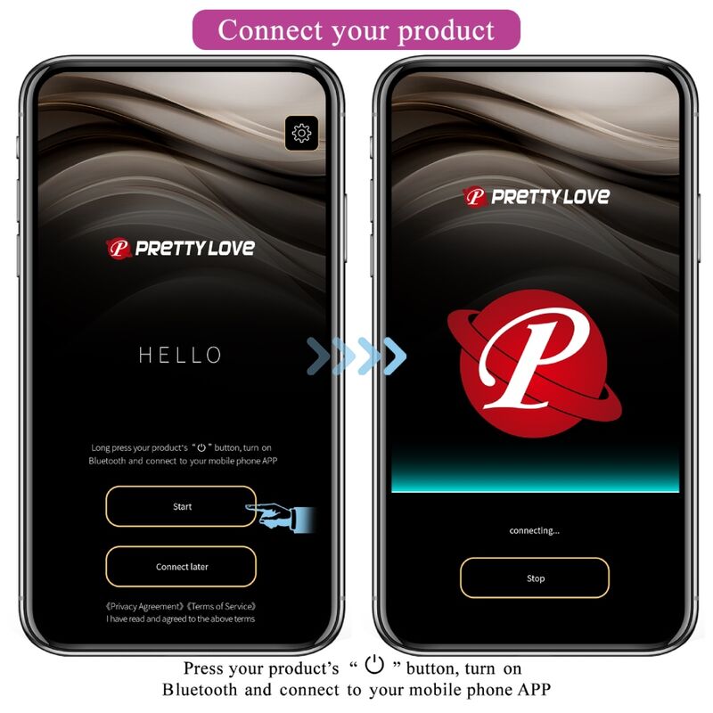 Estimulador Ovo Vibração e Eletroestimulação Usb Prettylove Doreen Roxo Controlo Remoto App