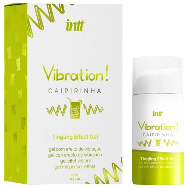Estimulante Unisexo Vibrador Líquido Intt Sabor Caipirinha