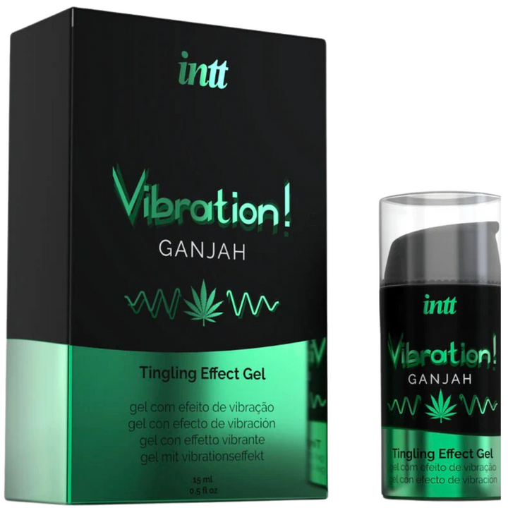 Estimulante Unisexo Vibrador Líquido Intt Sabor Cannábis