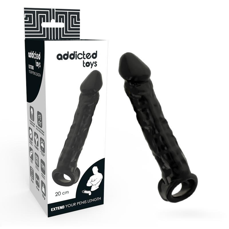 Extensão Peniana Addicted Dong Preto