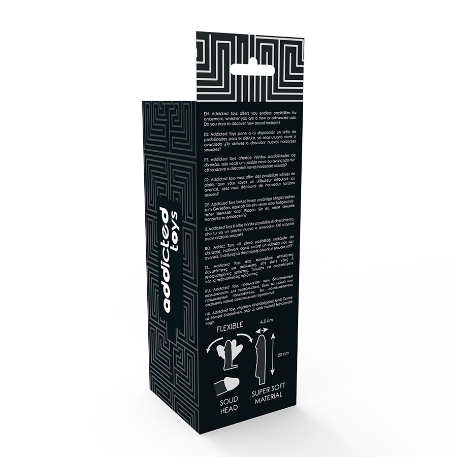 Extensão Peniana Addicted Dong Transparente