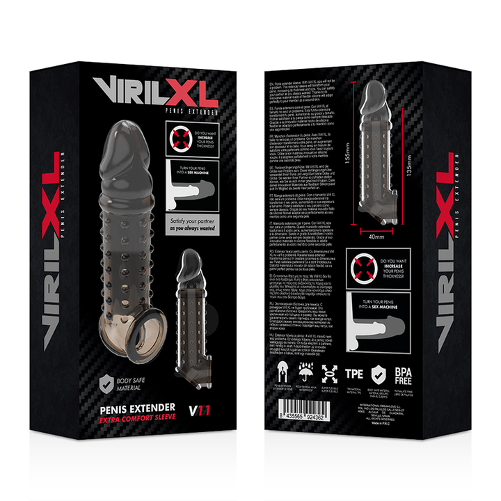 Extensão Peniana VirilXL V11 Preto