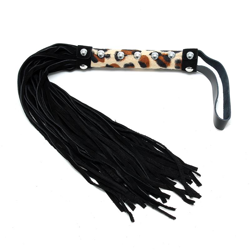 Flagelo BondagePlay 44cm Leopardo