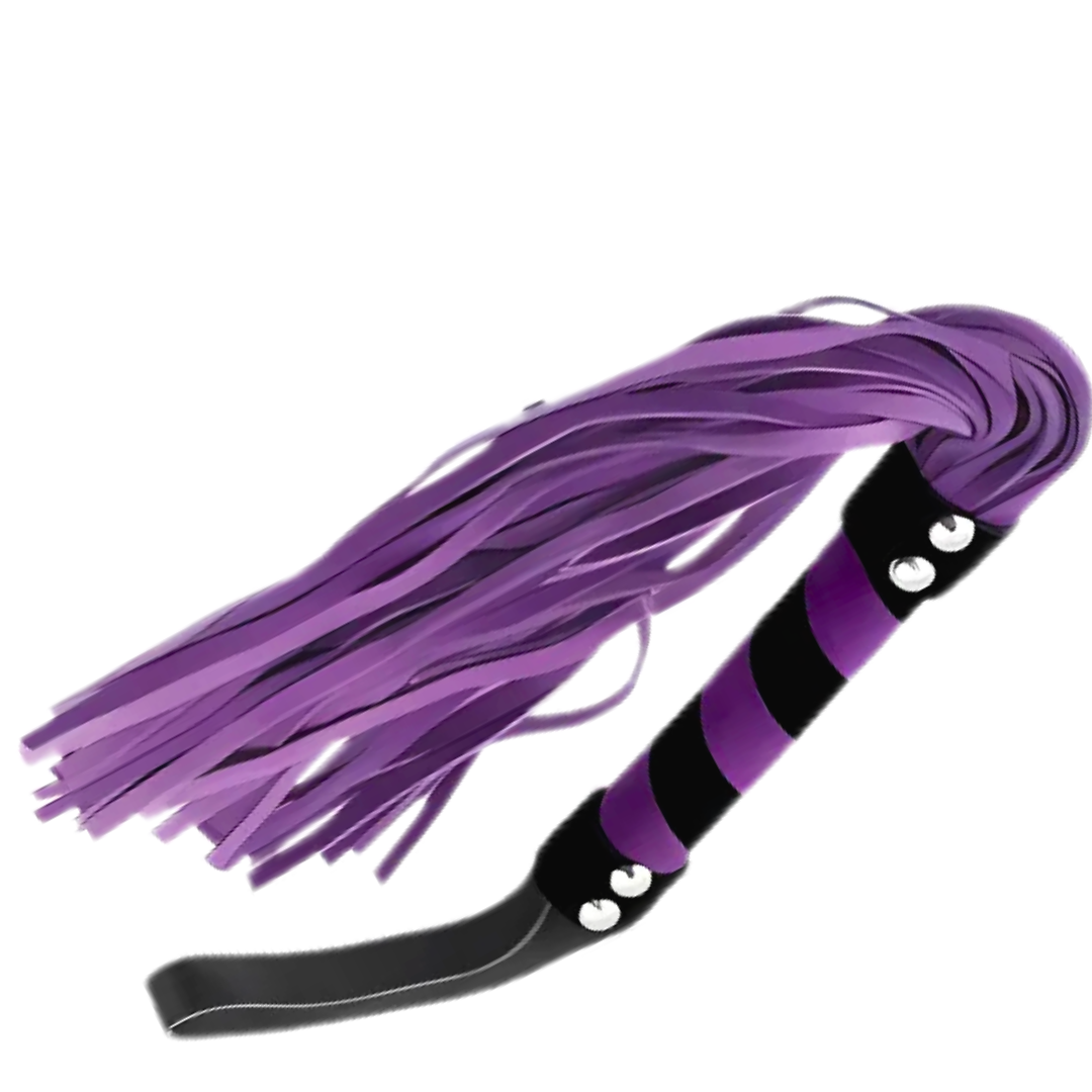 Flagelo BondagePlay 44cm Roxo