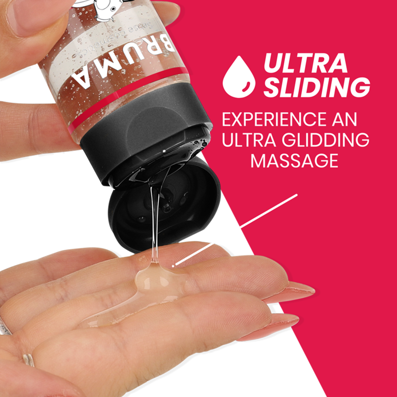 Gel Massagem e Lubrificante Bruma Sabor Morango 100ml