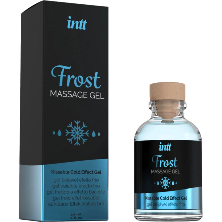 Gel Massagem e Lubrificante Efeito Frio Intt Sabor Menta 30ml