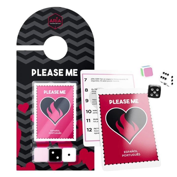 Jogo Erótico Cartas Aria Please Me (pt/es)