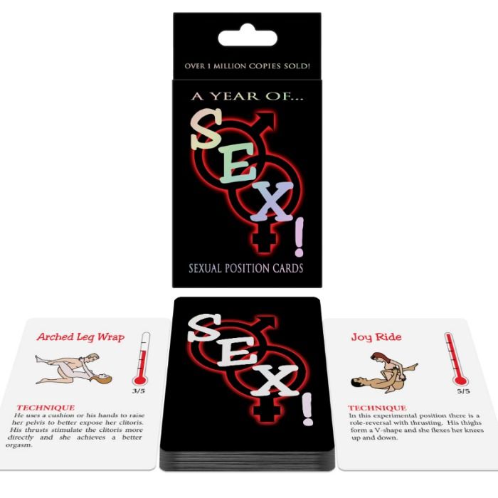Jogo Erótico Kheper Cartas A Year Of Sex! (en)