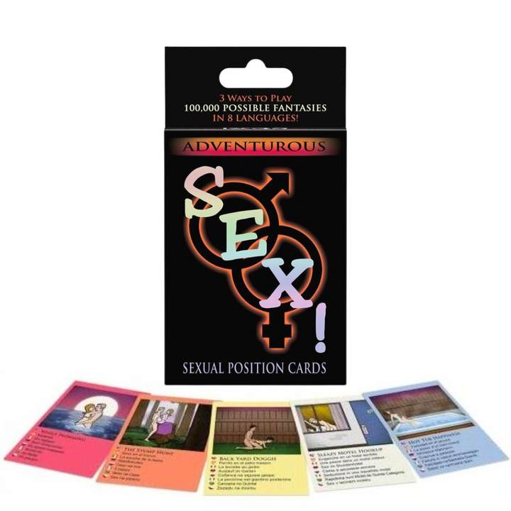 Jogo Erótico Kheper Cartas Sexo Aventureiro (pt/es/en)