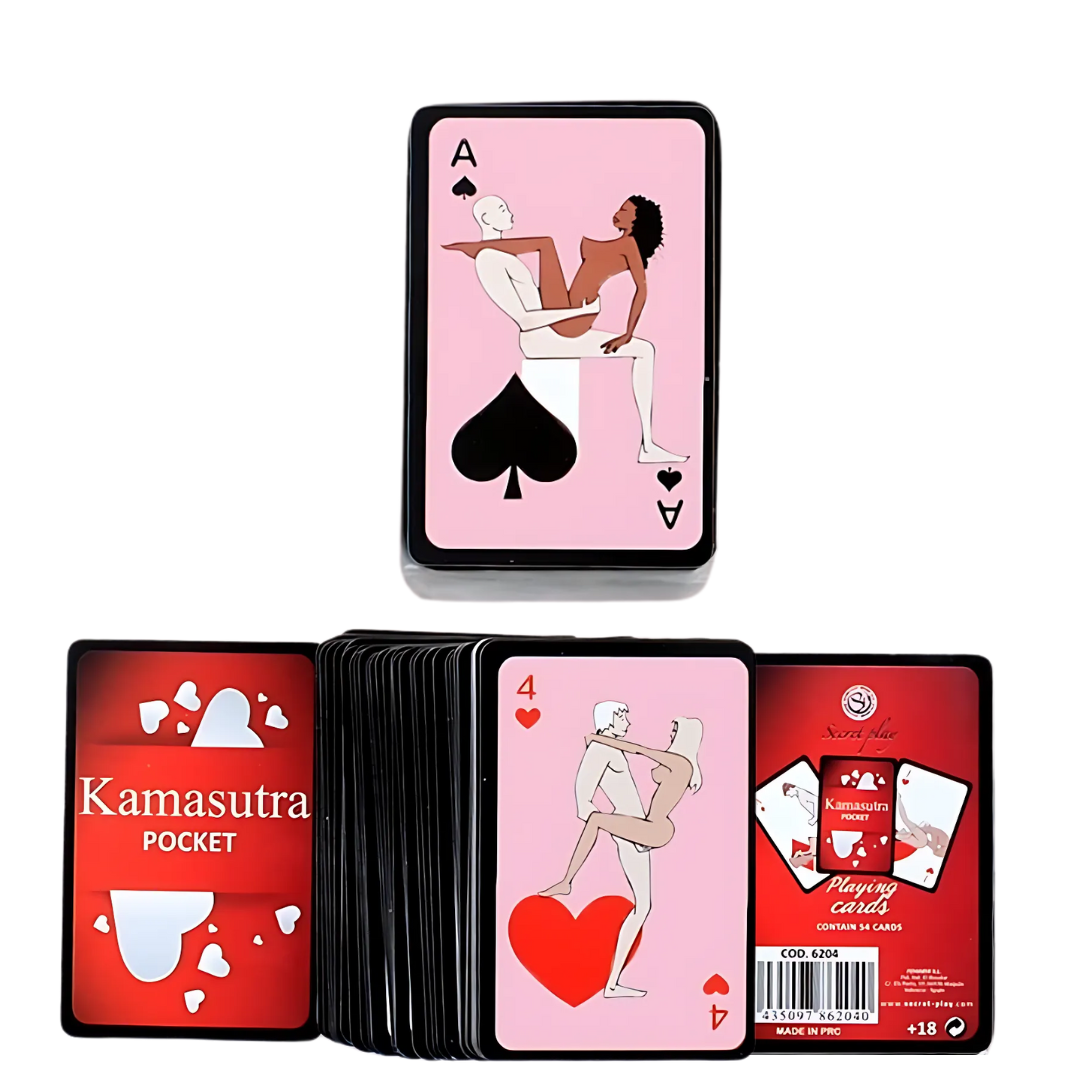 Jogo Erótico SecretPlay Cartas Kamasutra