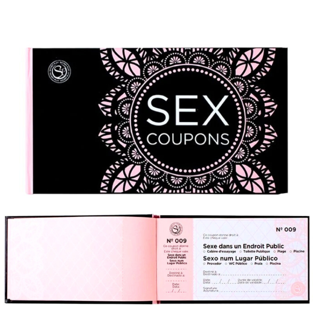 Jogo Erótico SecretPlay Cupões Sensuais (pt/fr)